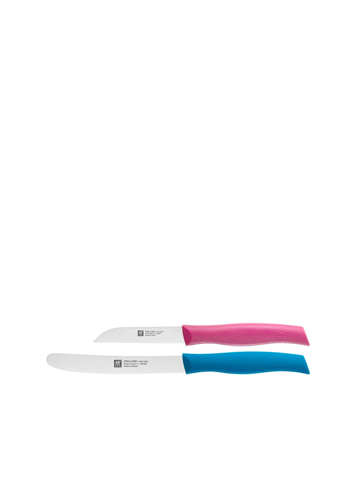 ZWILLING Twin Grip Messerset, Edelstahl, 2-teilig
