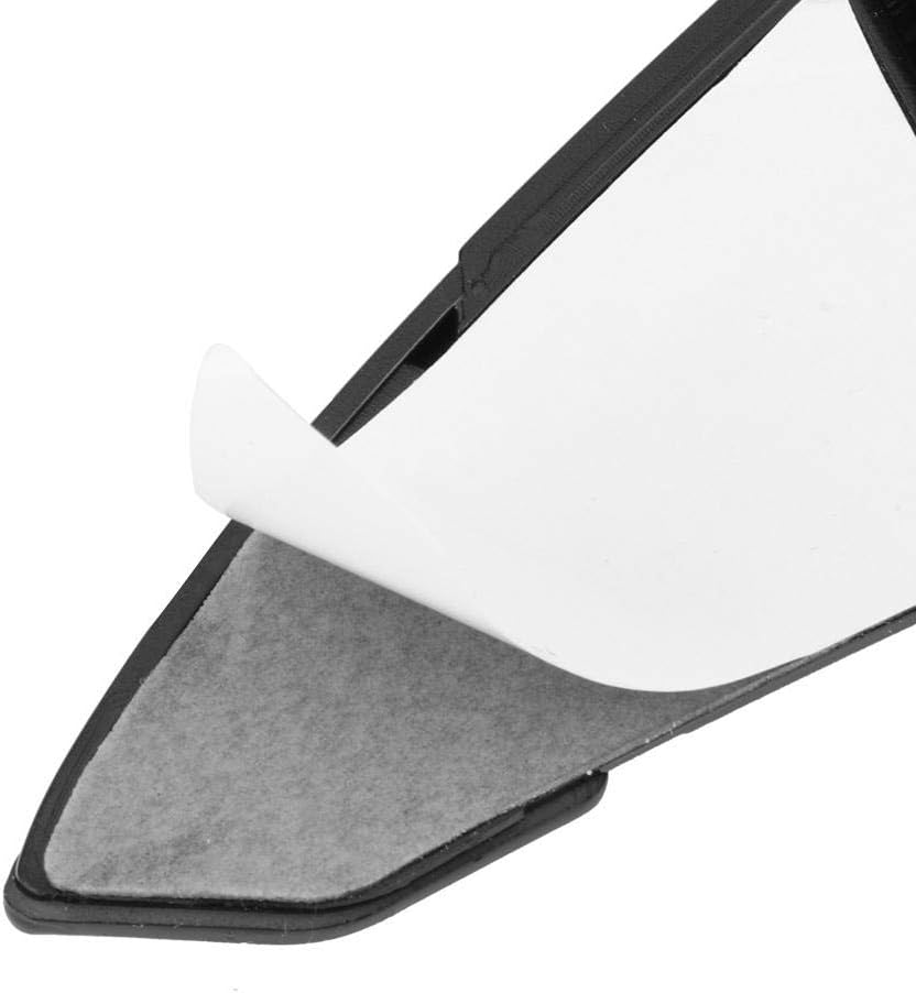 Seitenentlüftunabdeckung, Seitenentlüftunblende, 2 ück Schwarze Seitenlüftunabdeckung Verkleidung De