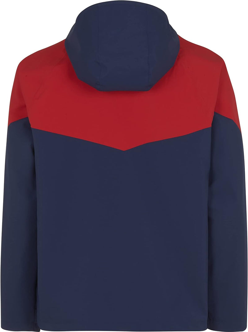 FILA Herren Trencin Windbreaker Pull-on Jacket M Medieval Blue-True Red, M Medieval Blue-True Red