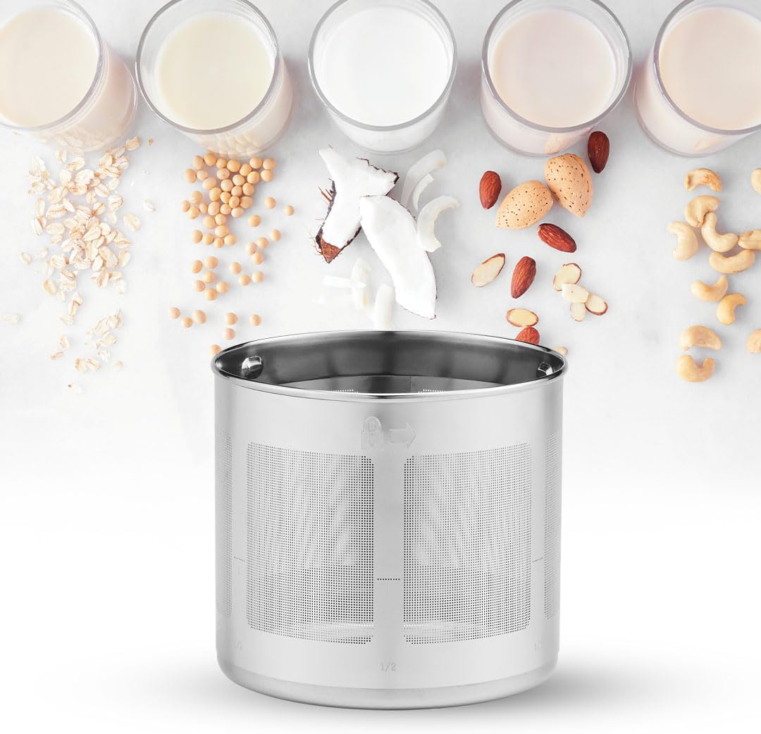 Cuisinart NutSmart Pflanzendrinkbereiter – Automatische Maschine für frische Pflanzenmilch in 60Seku