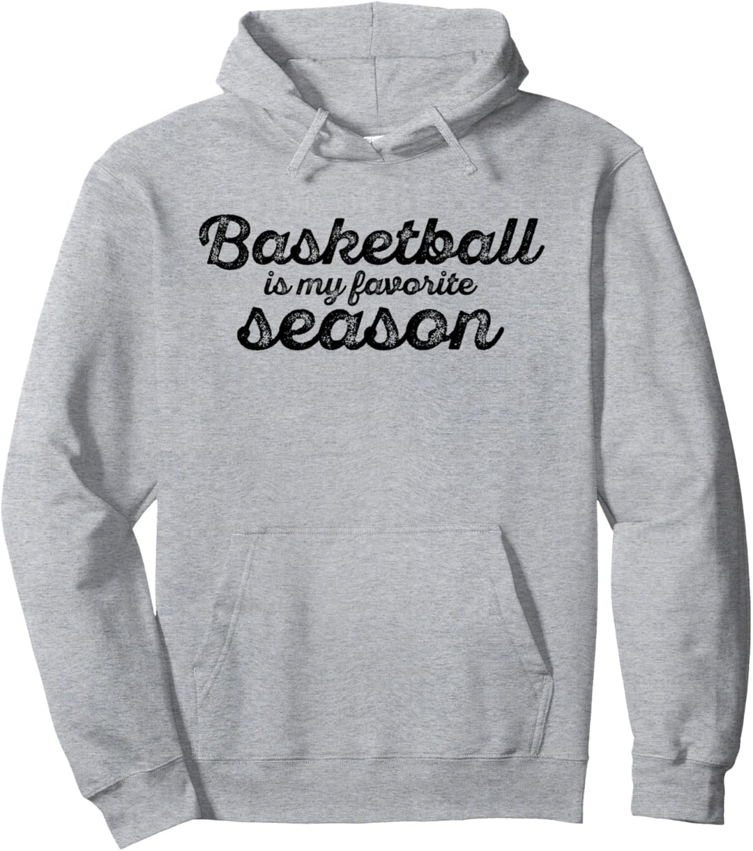 Basketball ist meine Lieblings-Saison Vintage Pullover Hoodie