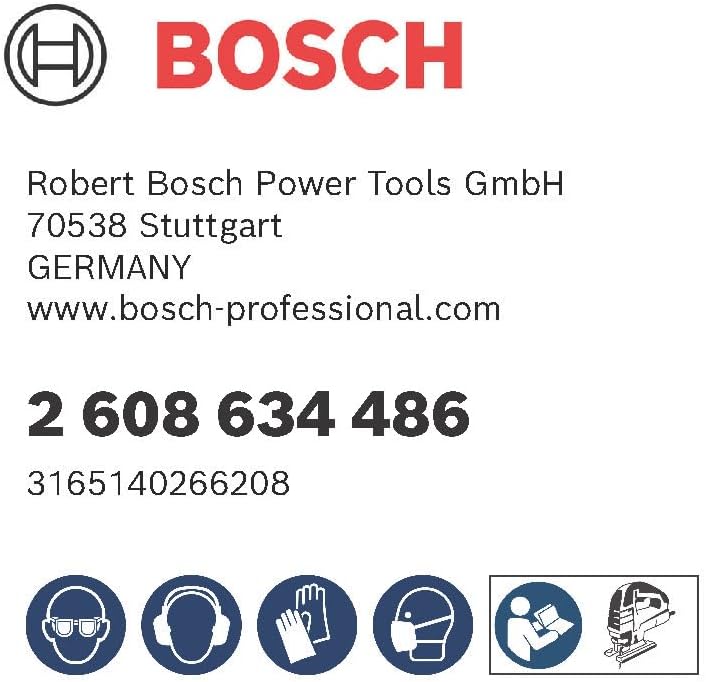 Bosch 100x PRO Thick and Thin Multi Material T345XF Stichsägeblatt (für Holz mit Nägeln, Stahl, Läng