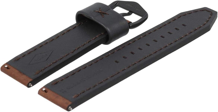 Fossil Uhrenarmband 22 mm Leder Braun FS-4656 | LB-FS4656, Gurt, Gurt
