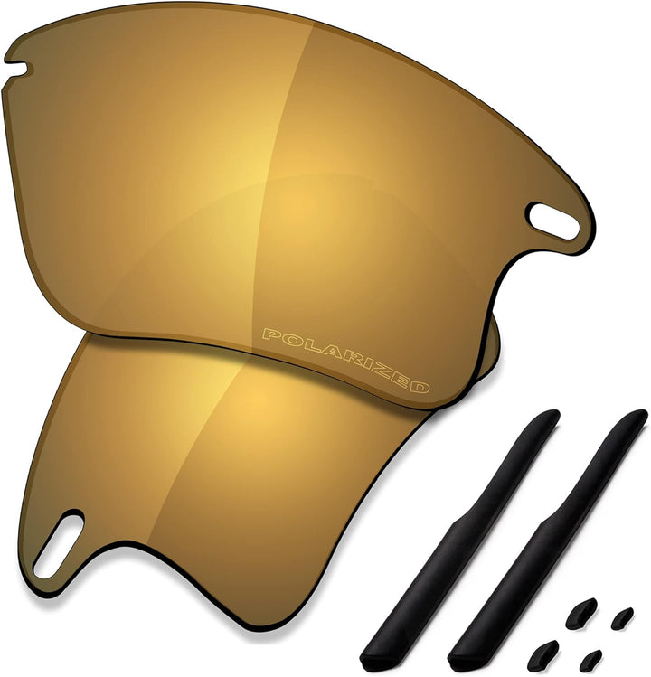 Saucer Premium-Ersatzgläser und Gummi-Kits für Oakley Fast Jacket XL OO9156 Sonnenbrillen High Defen