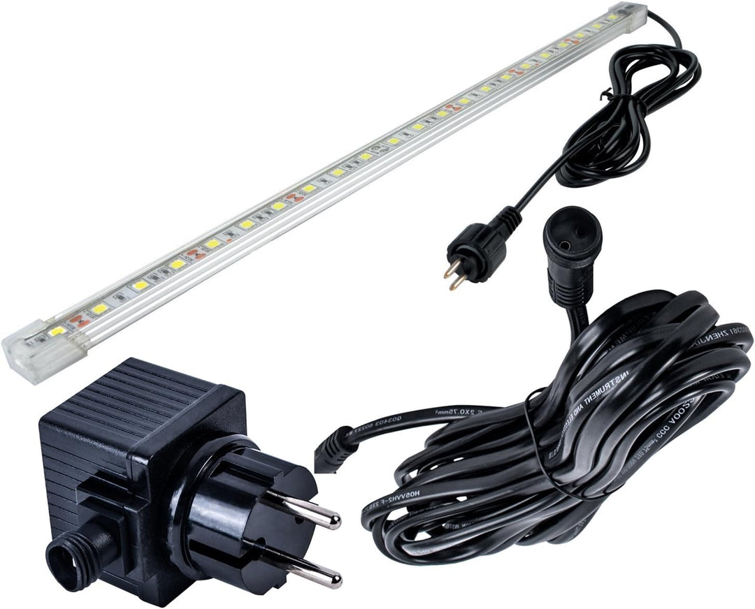 Köhko LED-Beleuchtung Leiste 30 cm wasserdicht für Wasserfall Alberta (15-150 cm) 30 CM Led-leiste,