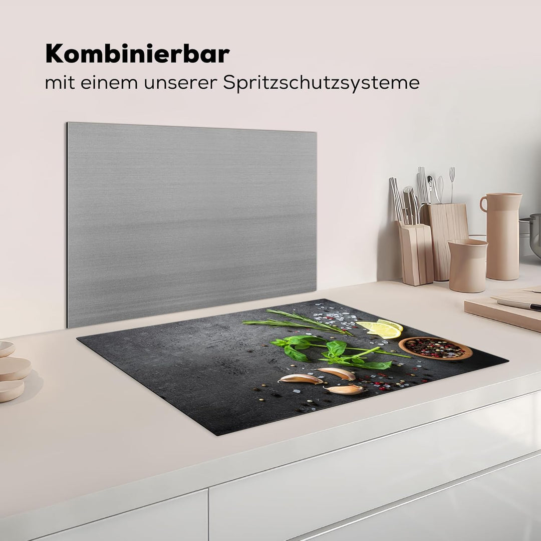 KitchenYeah© Herdabdeckplatte Einteilig Ceranfeld Abdeckplatte für Induktionsschutz Ceranfeldabdecku