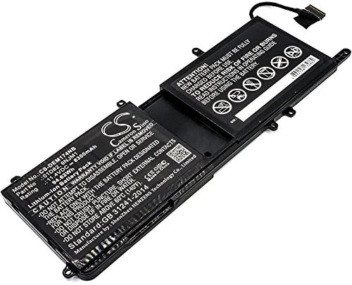 CS-DEM174NB Laptop Akkus 8300mAh Kompatibel mit [Dell] Alienware 15, Alienware 15 2018, Alienware 15