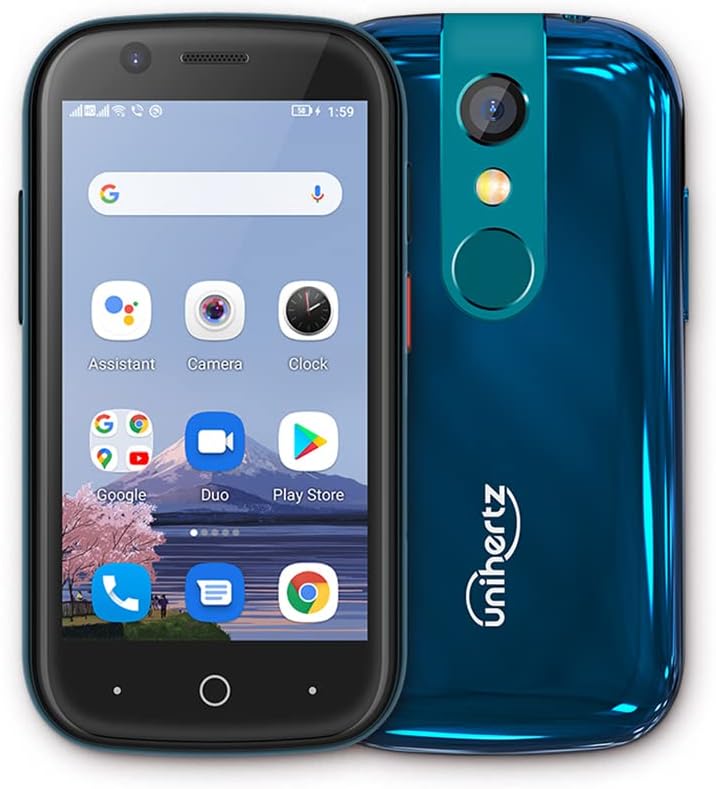 Unihertz Jelly2, Das Kleinste Android 11 4G-Smartphone, 6GB+128GB, NFC,