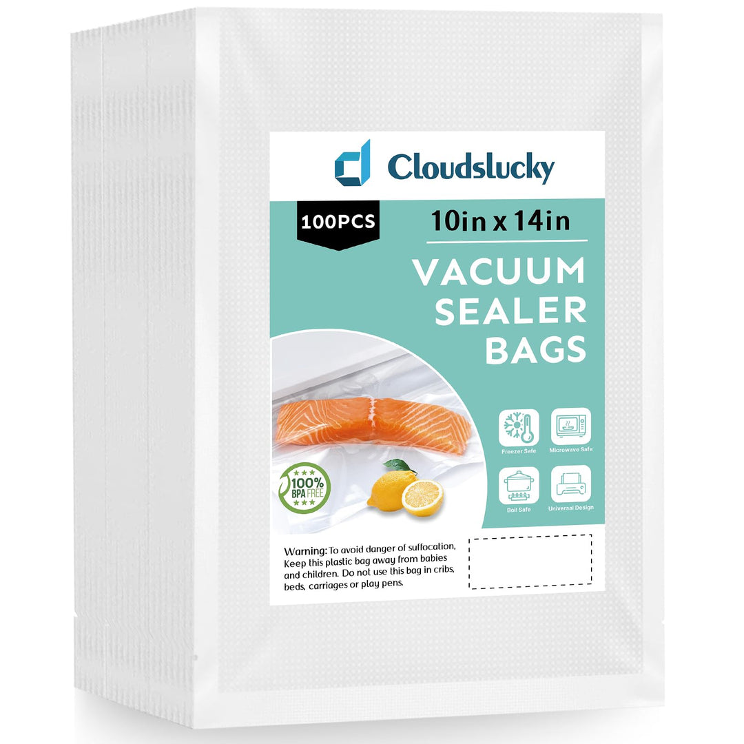 Vakuumierbeutel Lebensmittel 100 Stück 25×35 cm Vakuumbeutel Gefrierbeutel Profi-beutel für alle Vak