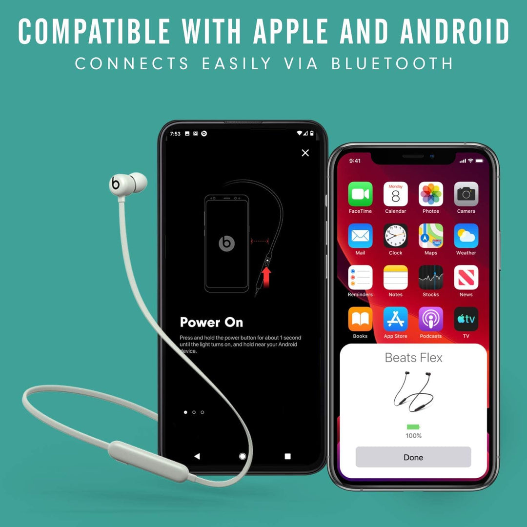 Beats Flex In-Ear Kopfhörer – Apple W1 Chip, magnetische In-Ear Kopfhörer, Bluetooth Klasse 1, 12 St