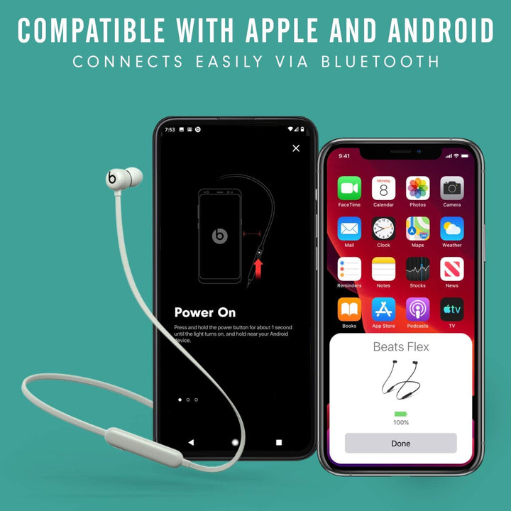 Beats Flex In-Ear Kopfhörer – Apple W1 Chip, magnetische In-Ear Kopfhörer, Bluetooth Klasse 1, 12 St