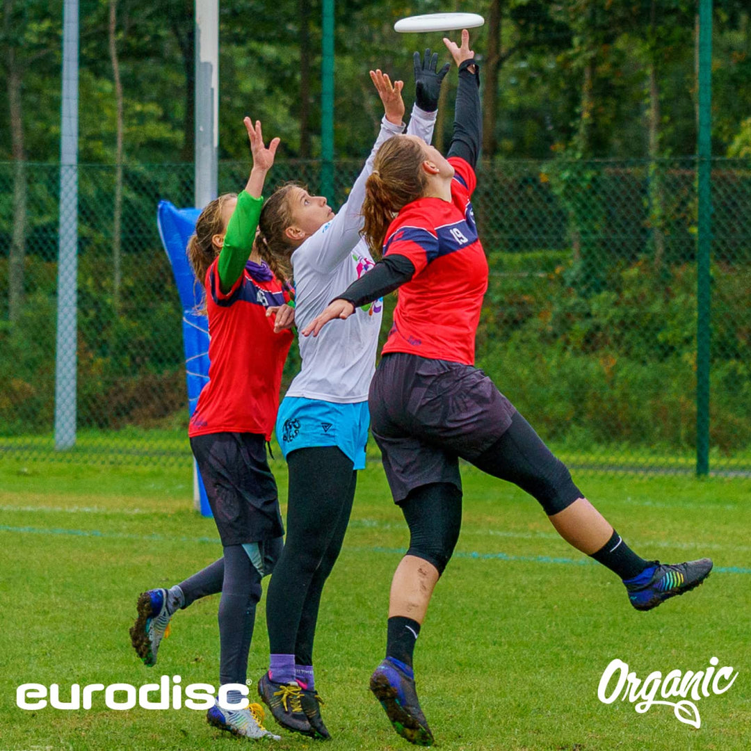 eurodisc 175g 4.1 Organic Ultimate Wettkampfscheibe - Sportfrisbee aus Bio-Kunststoff mit Wettkampfh