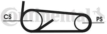 CONTITECH 4PK922ELASTT1 Keilrippenriemensatz