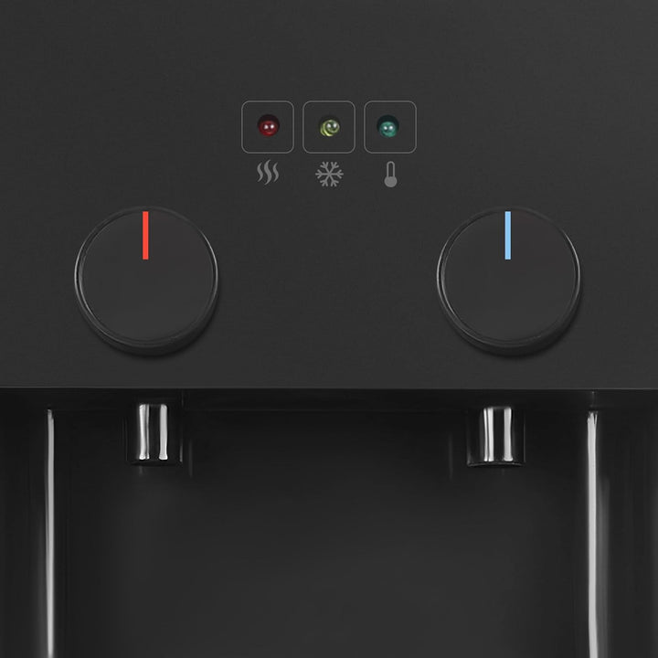 DAOHHFO Elektrischer Wasserspender Elektrischer Warm- und Kaltwasserspender für den Haushalt 550W 22
