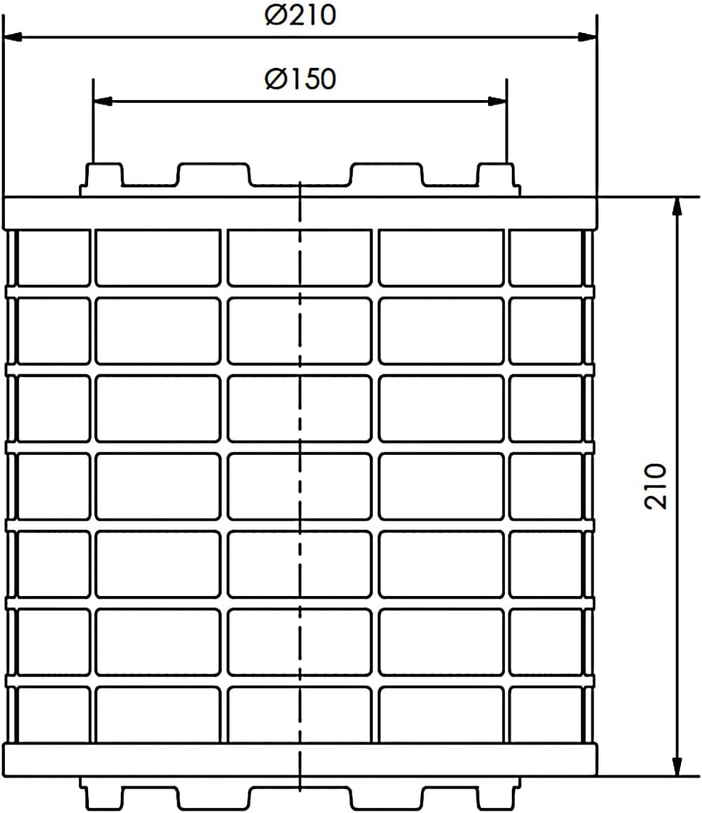 Plasmafilter RONDO 800 High Performance für den Schachteinbau