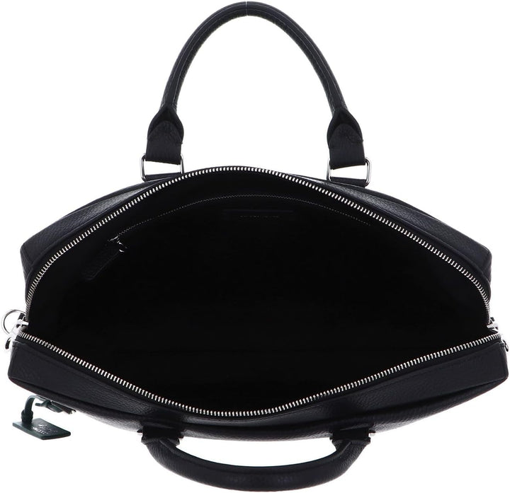 COCCINELLE Man Soft Man Briefcase Grained Leather Noir