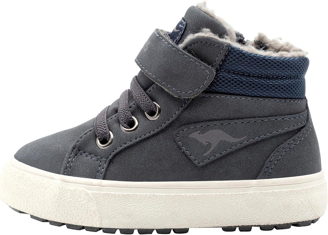 KangaROOS Jungen K-Ten Kangu Sneaker Blau Dark Navy Grey 423 21 EU, Blau Dark Navy Grey 423 21 EU