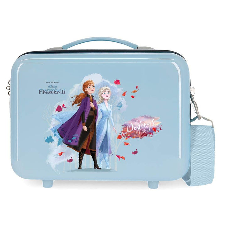 Disney Frozen Die Eiskönigin Nature is magical Anpassungsfähiger Schönheitsfall Blau 29x21x15 cms AB