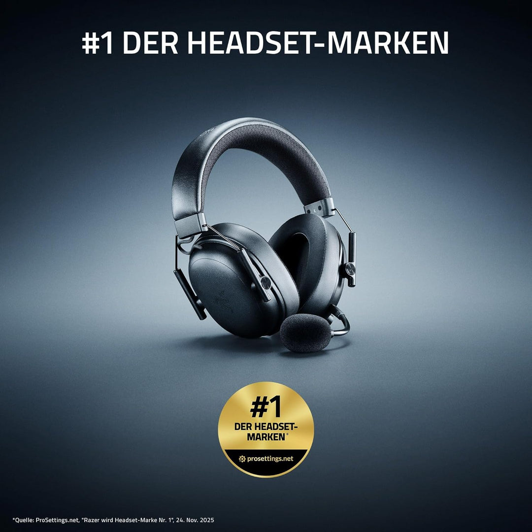 Razer BlackShark V3 X HyperSpeed - Kabelloses E-Sport-Headset - Ultra leicht 270g - Triforce 50mm Tr