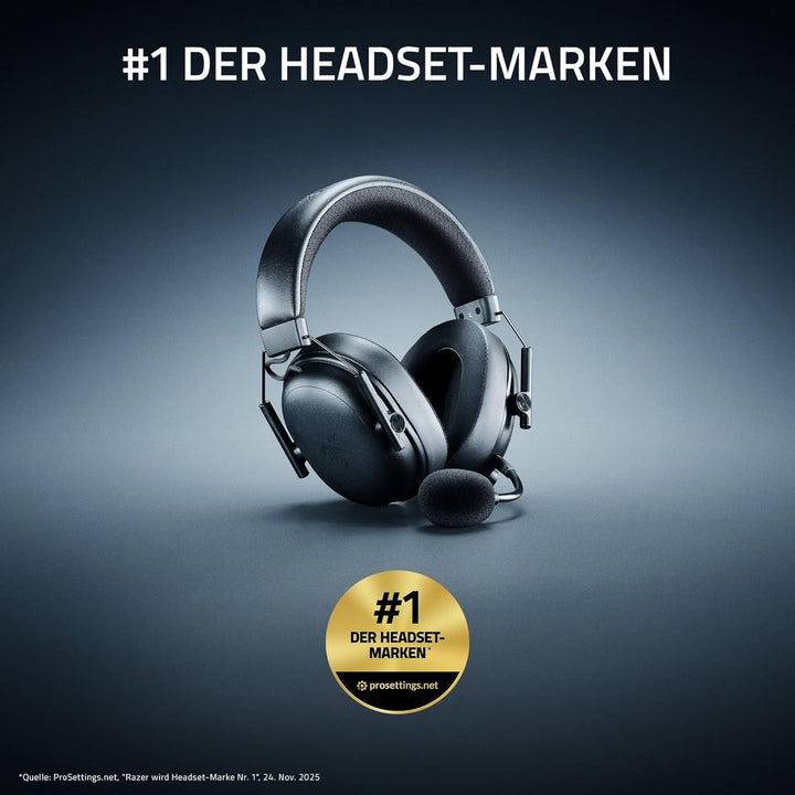 Razer BlackShark V3 X HyperSpeed - Kabelloses E-Sport-Headset - Ultra leicht 270g - Triforce 50mm Tr