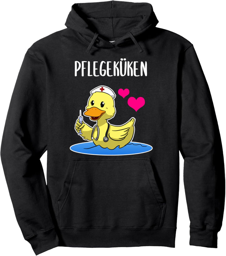 Pflegeküken Pflegerin Altenpflegerin Krankenpfleger Azubi Pullover Hoodie