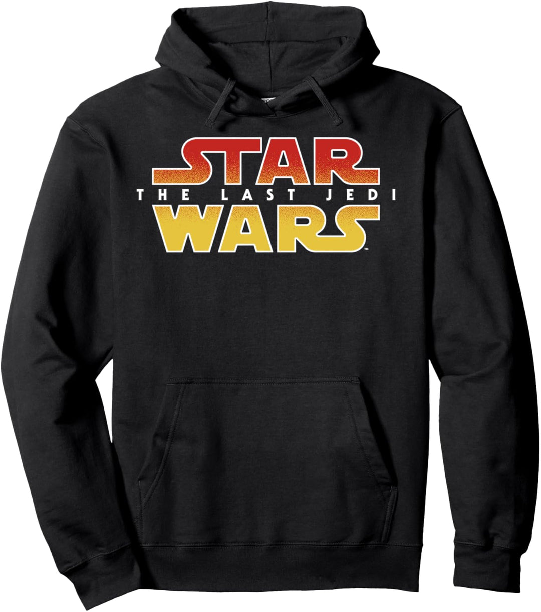 Star Wars The Last Jedi Gradient Movie Logo Pullover Hoodie