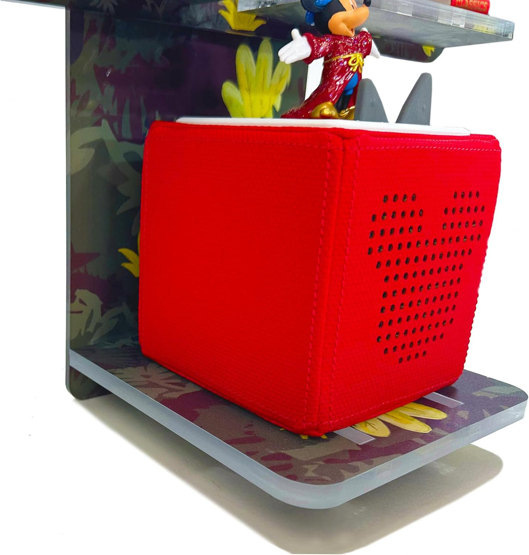 Smagnon Tonie Regal aus Acryl mit LED Beleuchtung - Passend für Toniebox oder Tonie Figuren für Jung