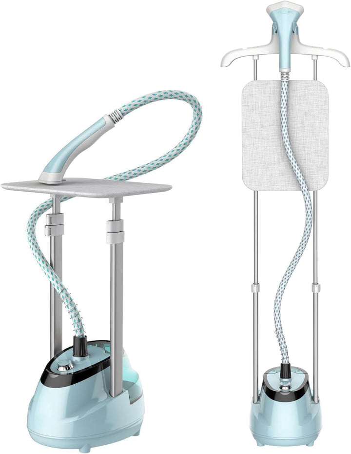 Dampfglätter – 2000 W Turbo-Kessel, 2-Liter-Wassertank, 1 Std kontinuierlicher Dampf, Flach- & Hänge