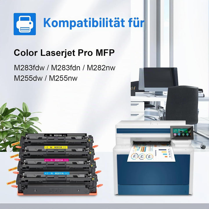 MYCARTRIDGE 207A Toner ( MIT CHIP ) Ersatz für HP 207A 207X kompatible für hp Color LaserJet pro MFP
