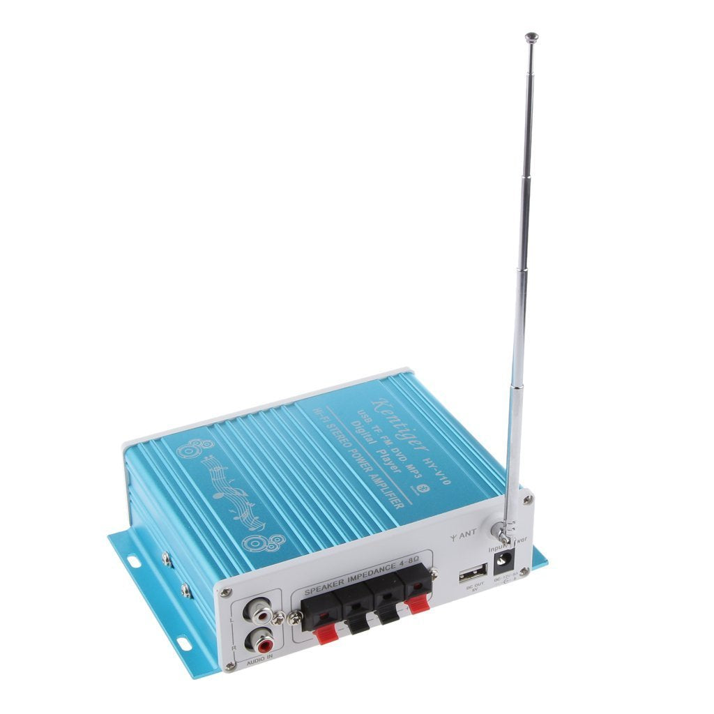 DollaTek Mini Bluetooth Hallo-Fi-Stereo-Audio-AMP Verstärker Bass Booster MP4 12V Unterstützung FM /