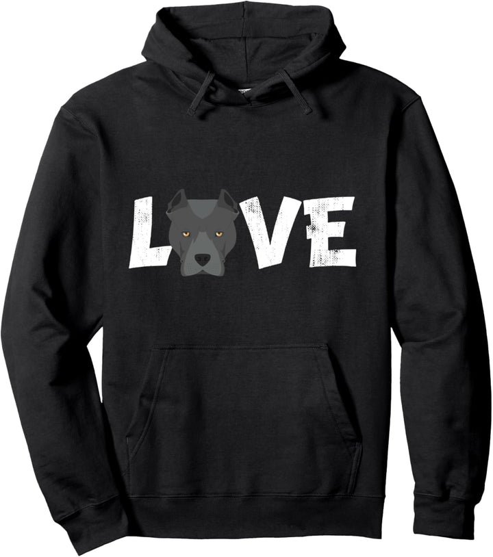 Hundemutter Pitbull American Staffordshire Terrier Pullover Hoodie