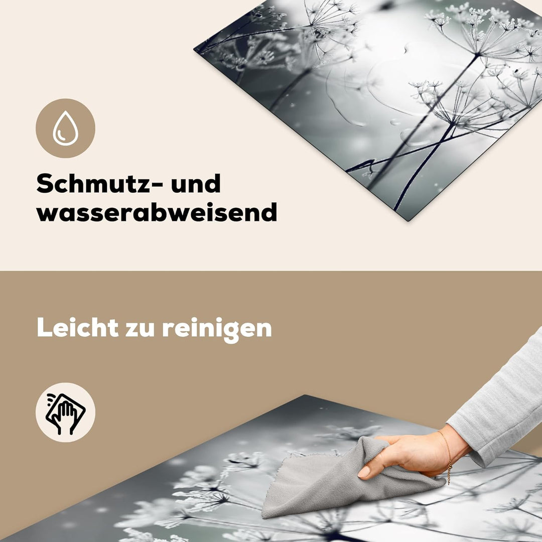 KitchenYeah© Herdabdeckplatte Einteilig Herdabdeckung Abdeckplatte für Ceranfeld Abdeckung Induktion