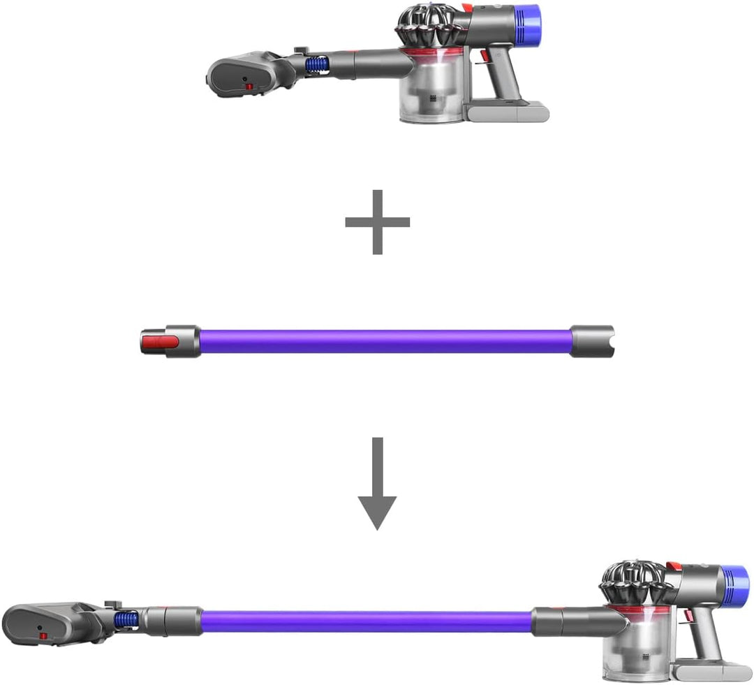 Jajadeal Ersatzteile Stange für Dyson v10 V11 V7 V8 V15 Akku-Staubsauger, Ersatzteile Schnellspanner