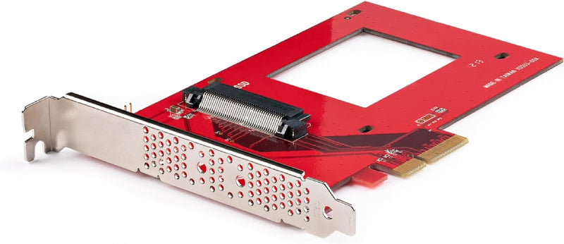 StarTech.com U.3 PCIe Adapter Karte - PCIe 4.0 x4 Adapter für 2.5 Zoll U.3 NVMe SSDs - SFF-TA-1001 P