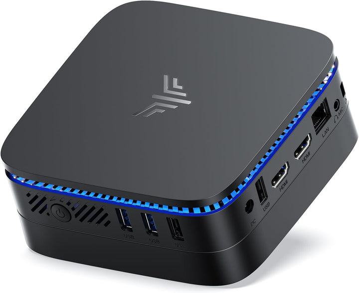 NiPoGi AK1PLUS Mini PC Ιntel Alder Lake-N N100(bis zu 3,4GHz) 12GB LPDDR5 4800 MHz/256GB M.2 SSD,Des