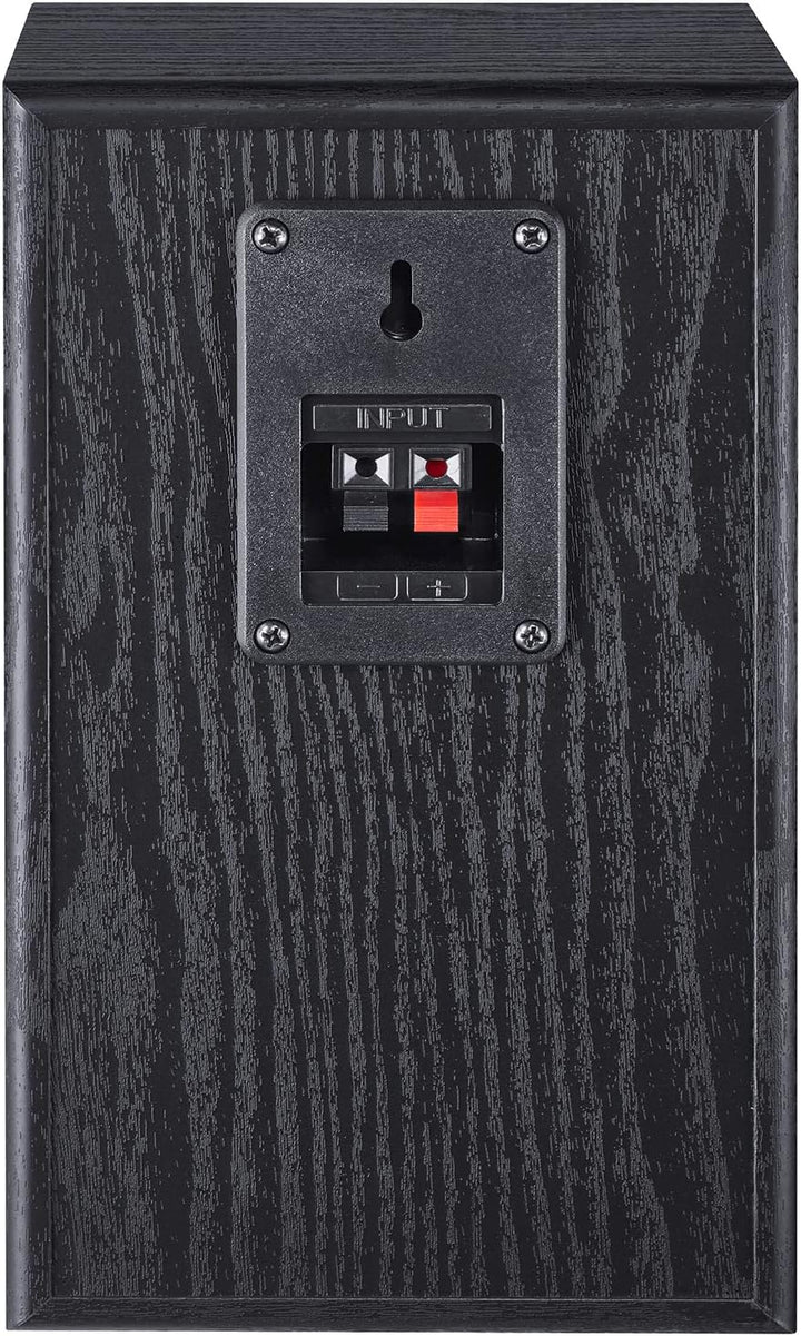 Magnat Monitor S10 B, Kompakter 2-Wege Regallautsprecher, 1 Paar, Schwarz, Schwarz