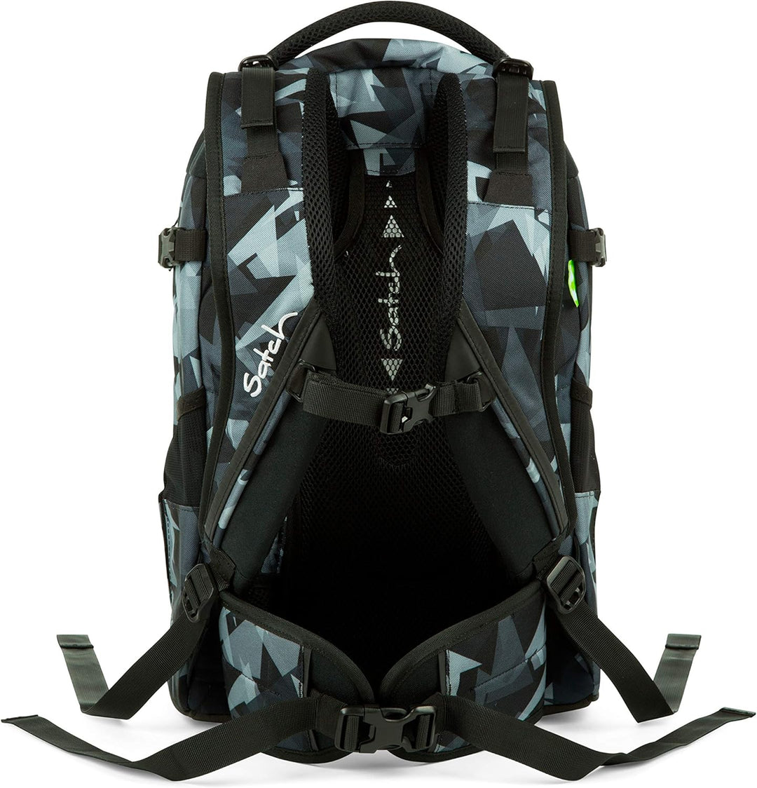 SATCH Kinder- Schulrucksäcke, Blau (Gravity Grey), 45 cm