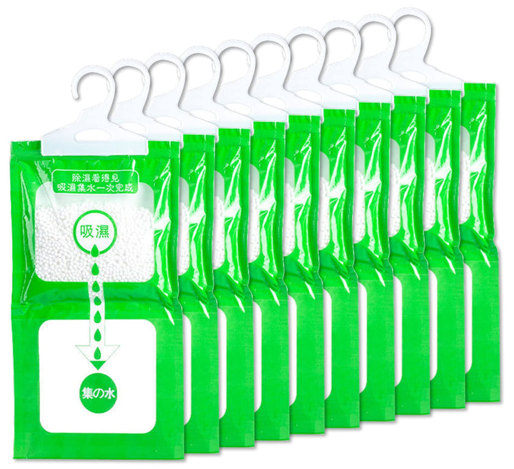 10er-Pack Moisture Absorber,Anti-Schimmel hängender Entfeuchter,Moistureproof Desiccant Bag,Luftentf