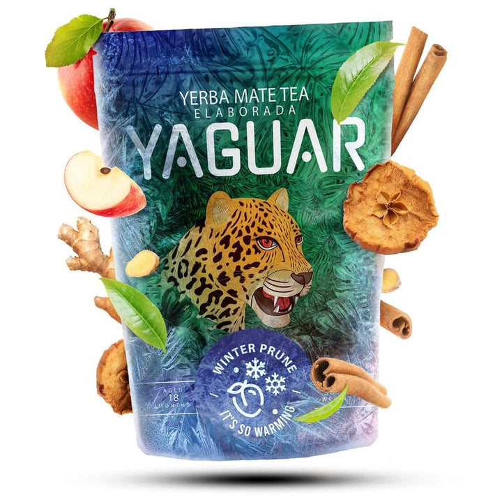 Verde Mate, Yaguar, Guarani Mate Tee Set Winter 1,4kg - Yerba Mate Winter Edition Set - Rauchfrei Gr