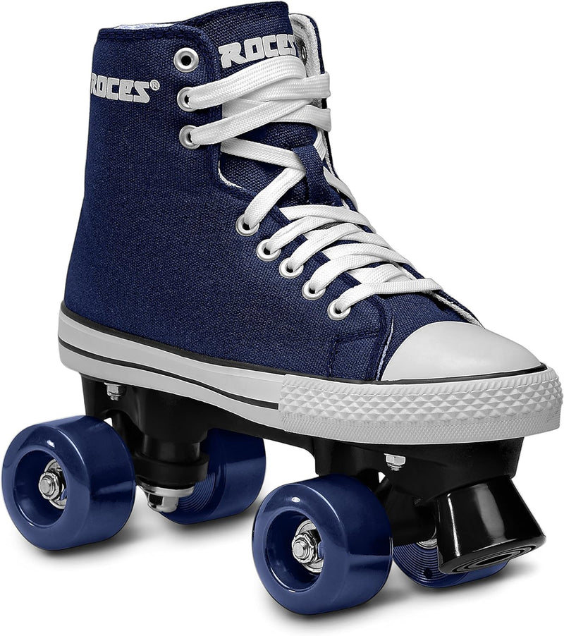 Roces Kinder Chuck Classic Roller Rollerskates/Rollschuhe Street 32 blau-weiss, 32 blau-weiss