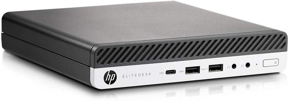 HP EliteDesk 800 G3 Desktop Mini USDT Intel Quad Core i5 256GB SSD Festplatte 8GB Speicher Windows 1
