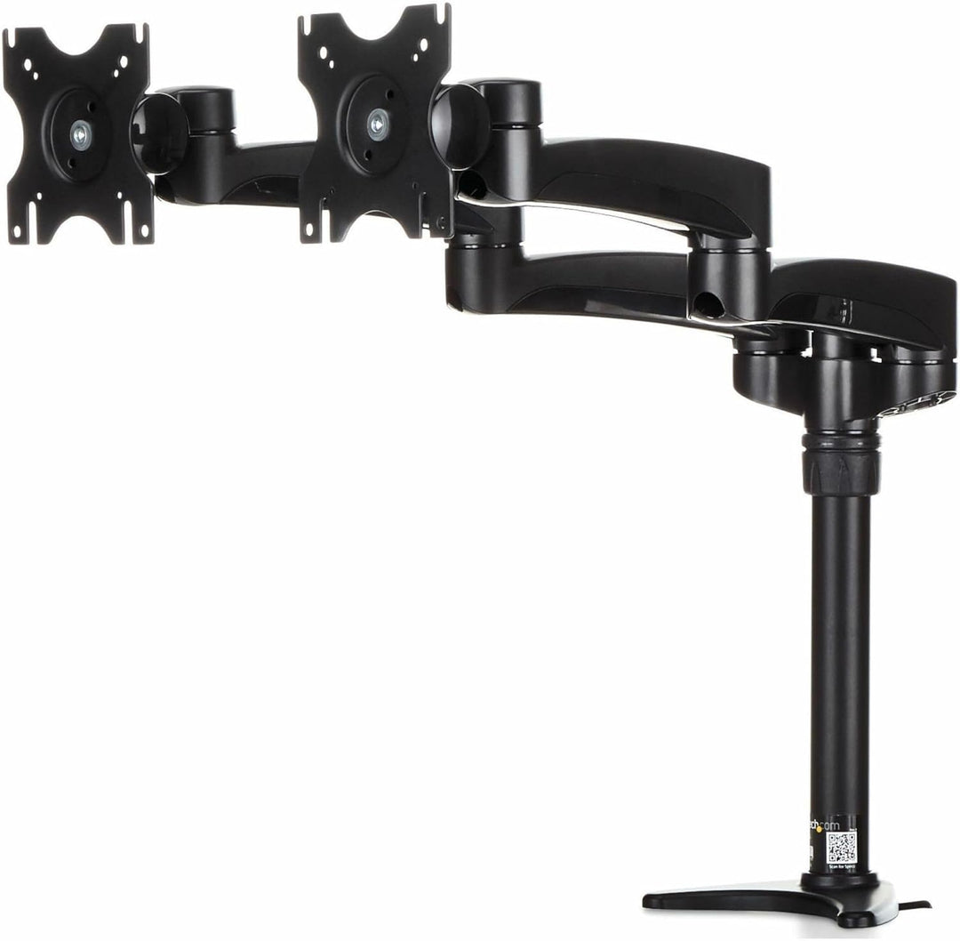 StarTech.com Dual Monitorhalterung mit verstellbaren Armen - Monitor Tischhalterung (12 bis 24") höh