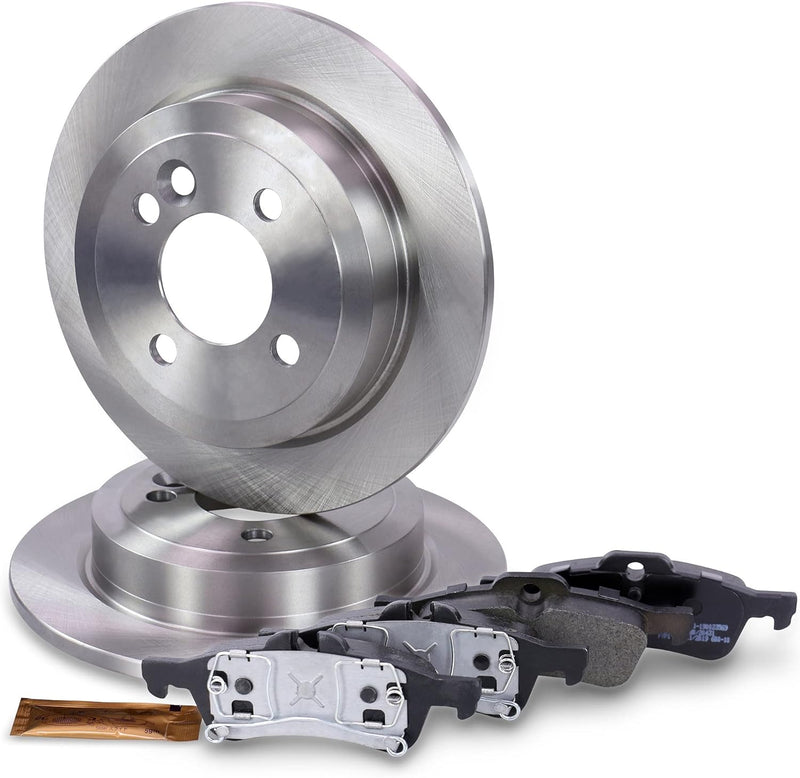 Bremsenset Hinterachse inkl. Bremsscheiben Ø 259 mm Voll + Bremsbeläge Hinten, Passend für MINI MINI