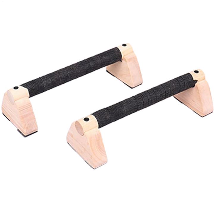 2 Liegestützgriffe Aus Massivholz - 20/30cm Fitnessstudio-Übungsgeräte Fitness, Liegestützgriffe, Er