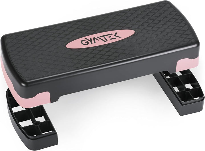 Queenfit Step für Aerobic - Ihr anpassbares Fitnessgerät für zuhause 2-stufig, 2-stufig