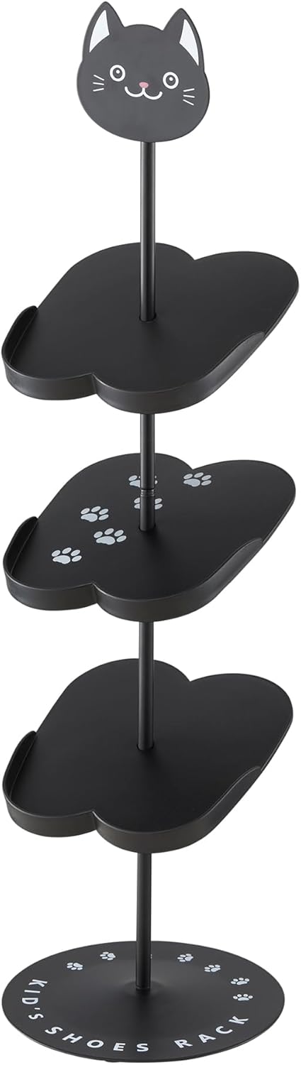 Shoe rack for kids - black cat Katze, Katze