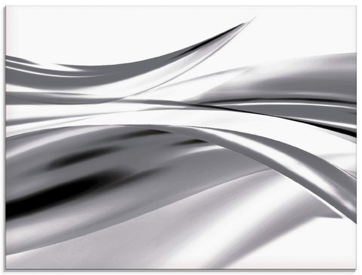 ARTland Glasbilder Wandbild Glas Bild einteilig 80x60 cm Querformat Moderne Kunst Abstrakt Modern Ra