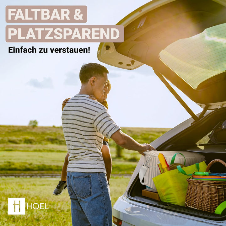 HOEL Kühltasche gross 20L &amp; 30L faltbar - Isolierte Thermotasche - Lunchtasche wasserdicht &amp; auslauf