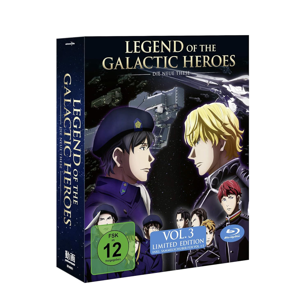 Universum Film Legend of the Galactic Heroes: Die Neue These Vol.3 + Sammelschuber [Blu-ray] [Limite
