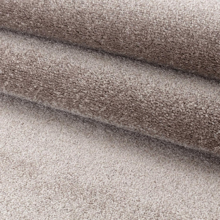 Carpetsale24 Teppich Wohnzimmer Dichter Kurzflor Einfarbig Teppich Modern Robust Rechteckig und Rund